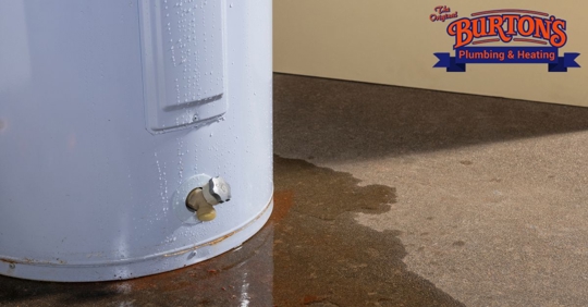 leaking water heater